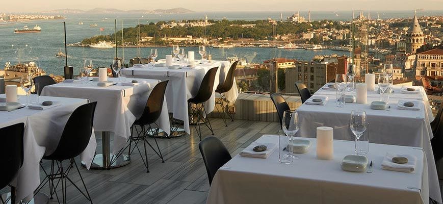 Select Restaurants of Istanbul Information - TOURQUIA